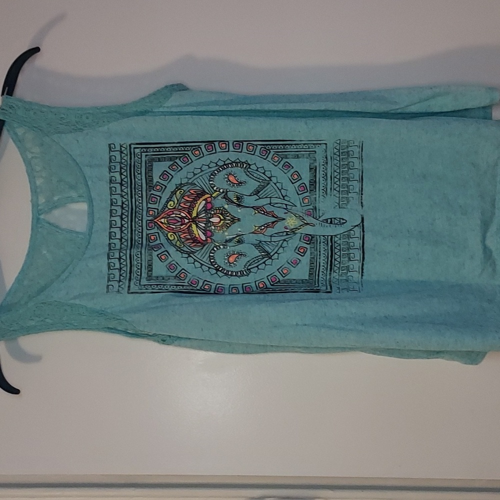 Flowy Elephant Tank Top